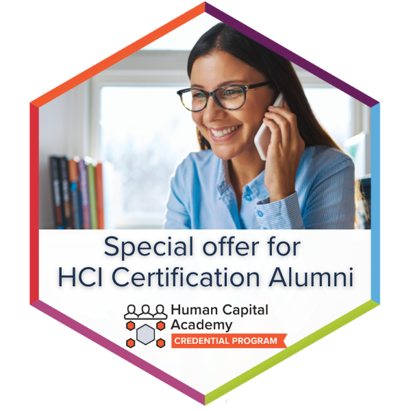 Special Offer for HCI Certification Alumni