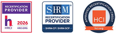 HRCI SHRM HCI Credit Logos