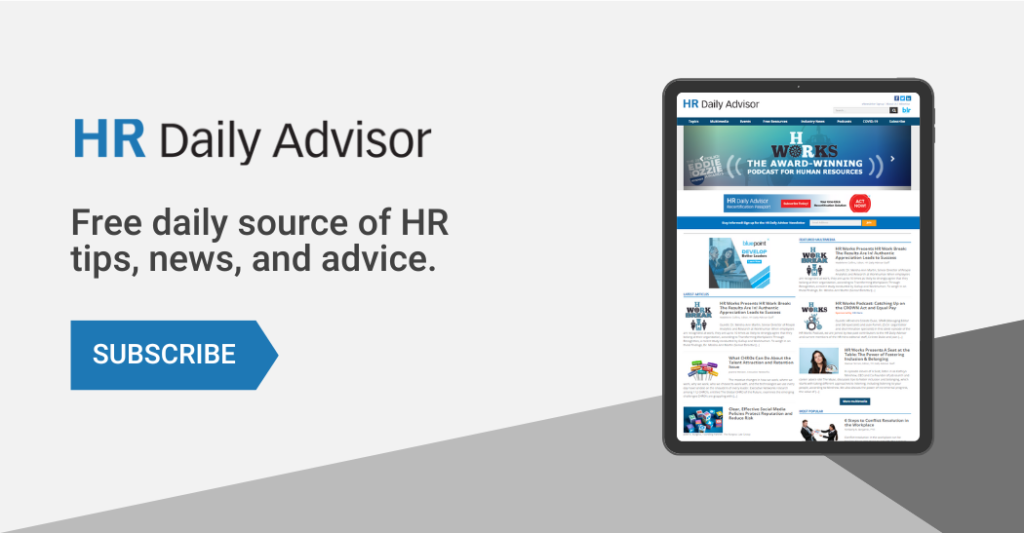 HR Daily Advisor Subscribe