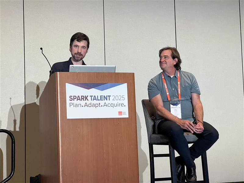 Pictured: Chris Reece, Chief Data Scientist & Peter Louch, CEO, Vemo. Photo by Spencer Selvidge.